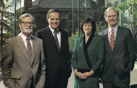 WRI Executive team in 1987